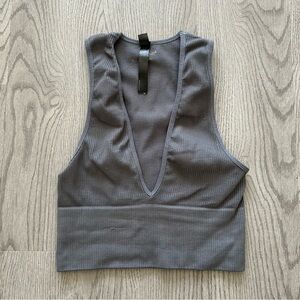 Urban Outfitters deep v crop top